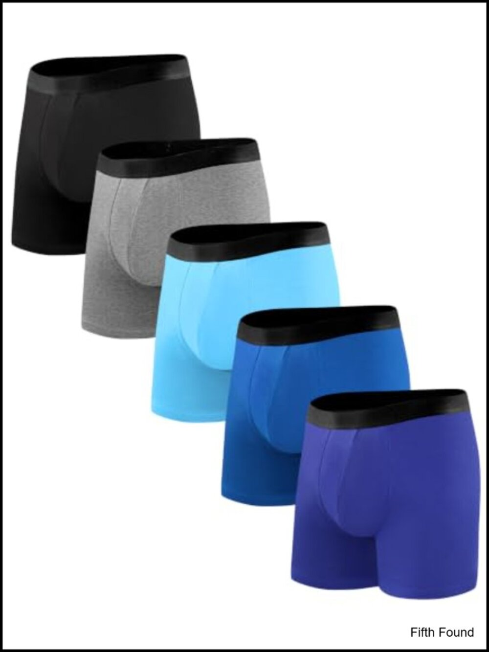 Reusable Men's Incontinence Underwear Cotton 5 Pack Medium 150ml Absorbency